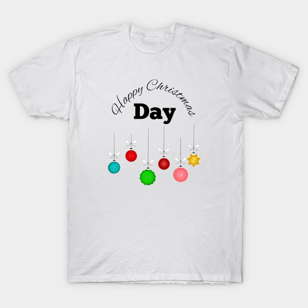 Christmas eve day T-Shirt by Blue Diamond Store